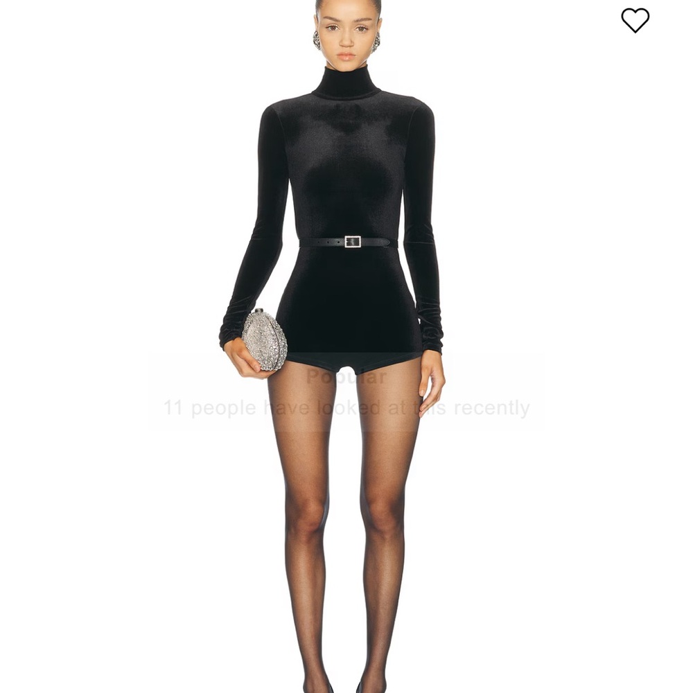 SER.O.YA Black Long Sleeve Jumpsuit